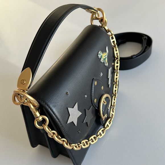 Coach Beat Bag with chain and extra strap - Picture 2 of 7